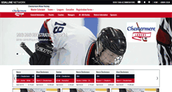 Desktop Screenshot of chestermereminorhockey.com